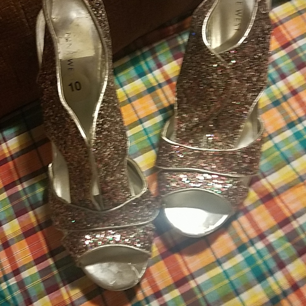 Womens Nine West Size 10 High Heels